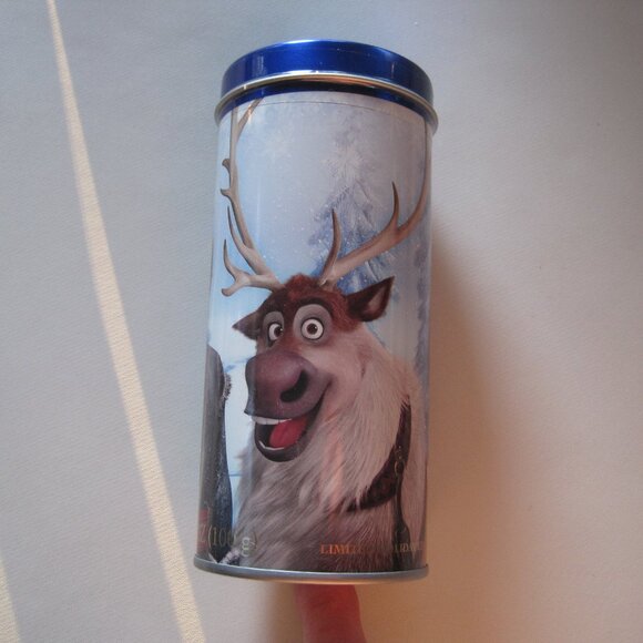 3 Royal Dansk Cookie Tins Disney Frozen Limited Holiday Edition Anna Elsa Kris - Picture 10 of 13